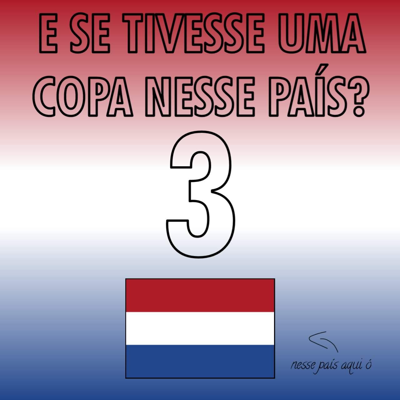 E Se Tivesse Uma Copa Nesse País? #3 - Holanda | SÓ FUTEBOL™ Amino