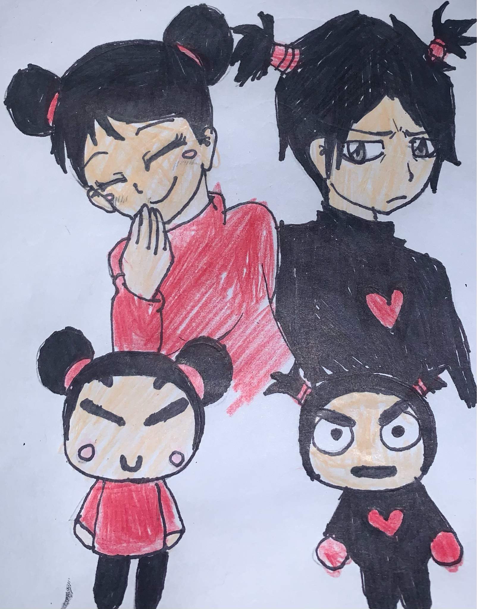 pucca and garu human