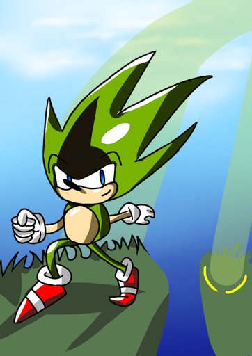 Render de Ashura Sonic the Hedgehog Español Amino