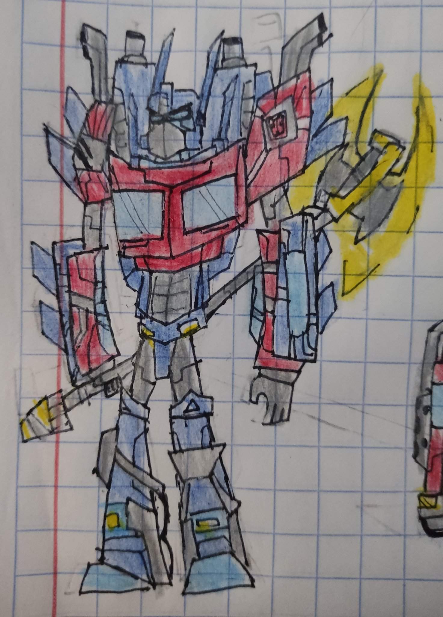 Dibujo De Optimus Prime Transformers Amino En Español Amino