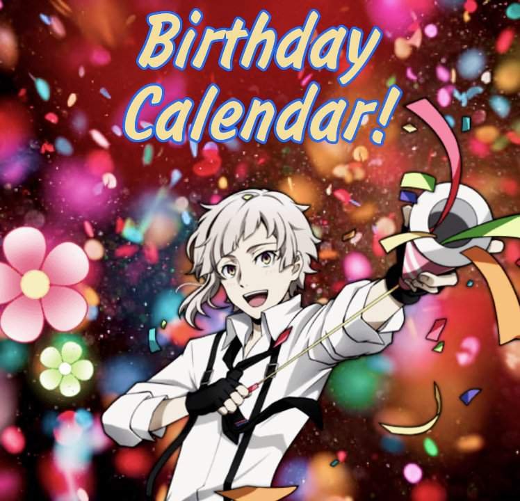 Birthday Calendar Crossover Universe Amino birthday-calendar-crossover-universe-amino