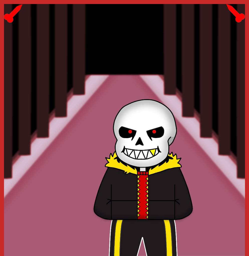 Dibujo Digital #20 : Fell Sans, EXTREME-MODE Fell Sans, Very Weak ...