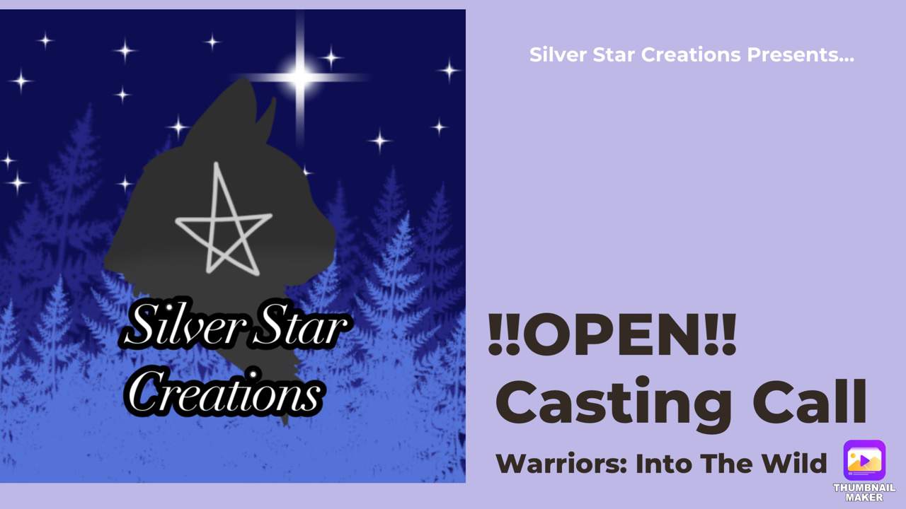 OPEN WARRIOR CATS AUDITIONS!!! Voice Acting Amino