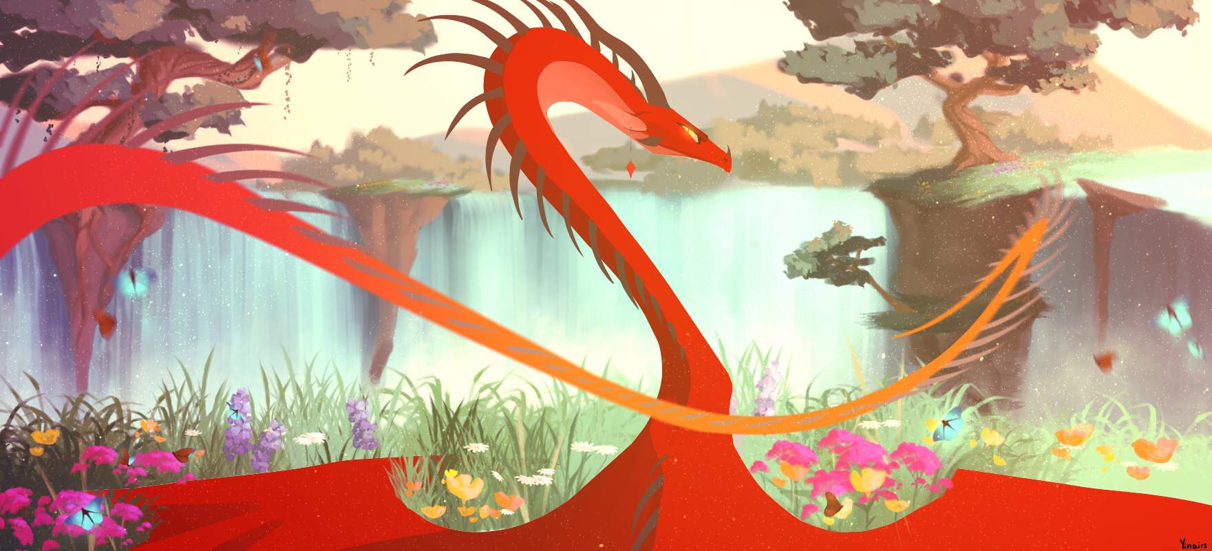 Spring Banner entry Wings Of Fire Amino.