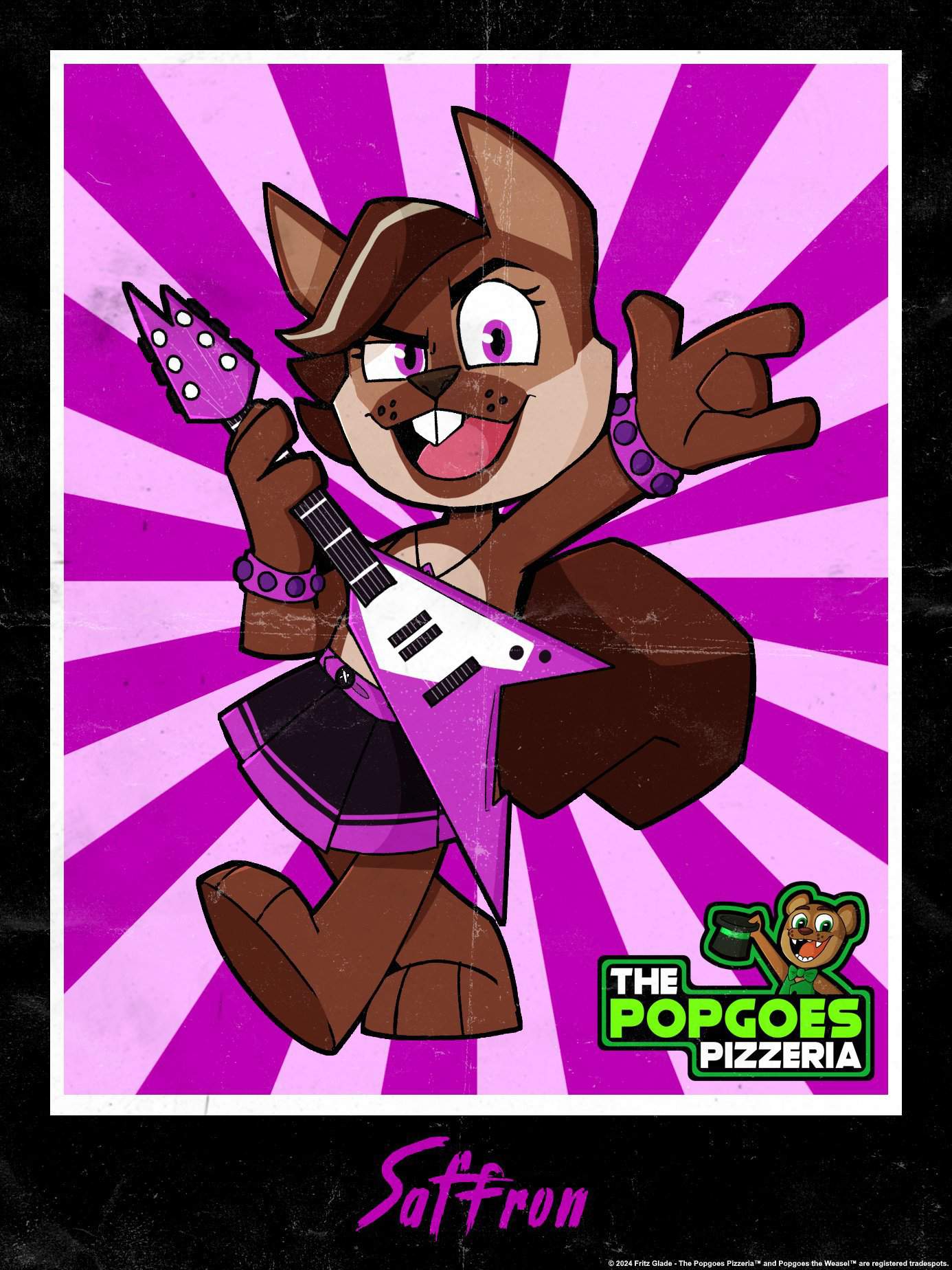 🌲🐿️diseño Oficial De Saffron The Squirrel Para Popgoes Evergreen🐿️🌲 Fnaf Amino Español Amino 