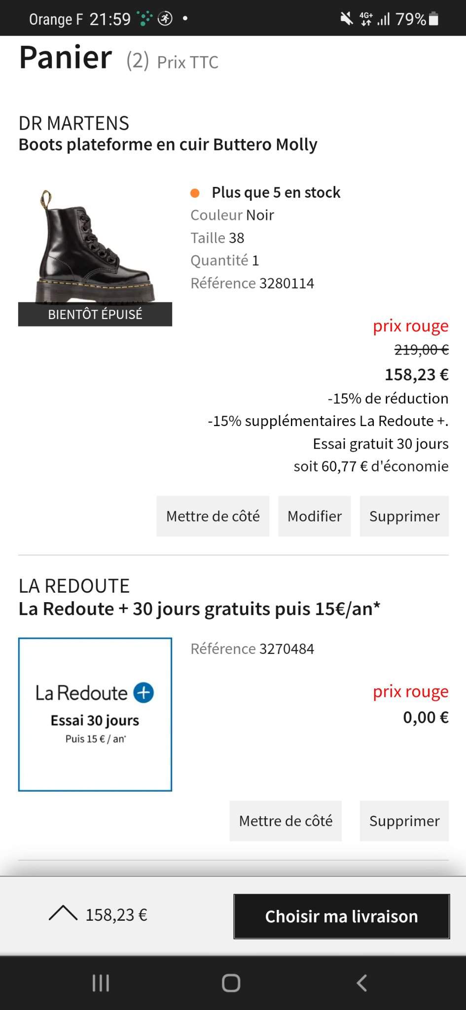 conseil pointure dr martens