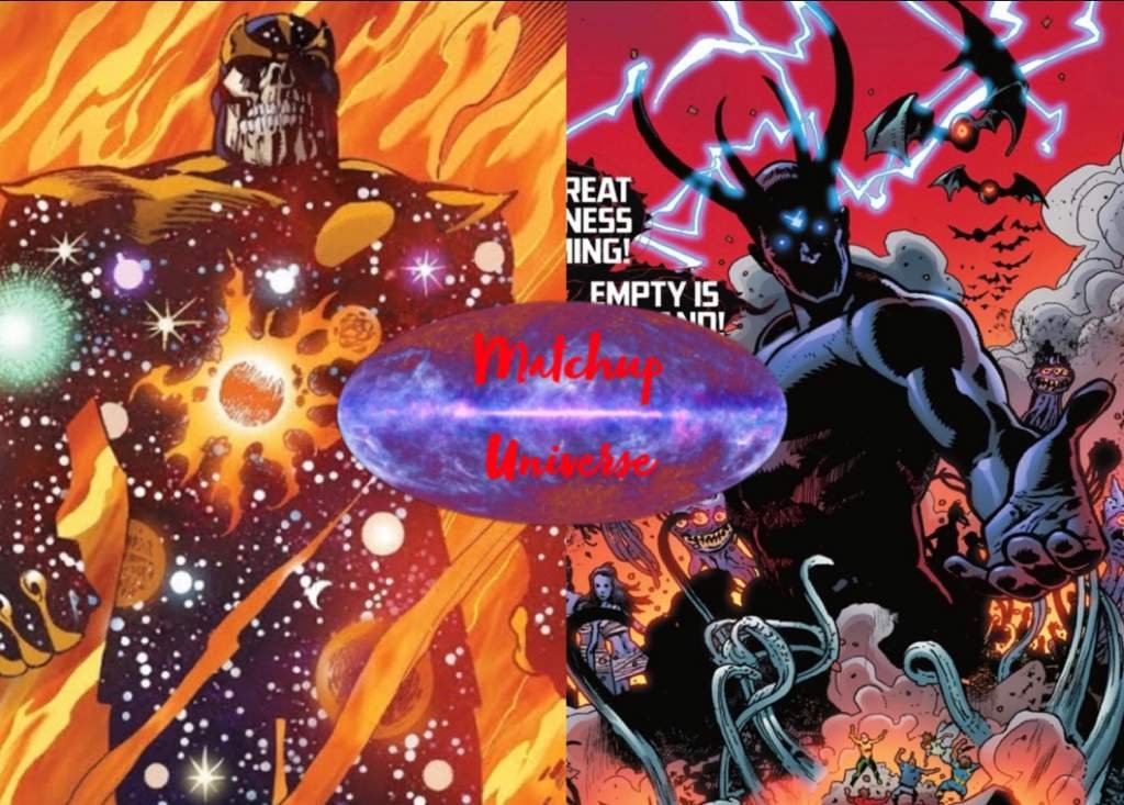 Thanos (Astral Regulator) Vs Empty Hand (REMATCH)(Marvel Vs DC Comics ...
