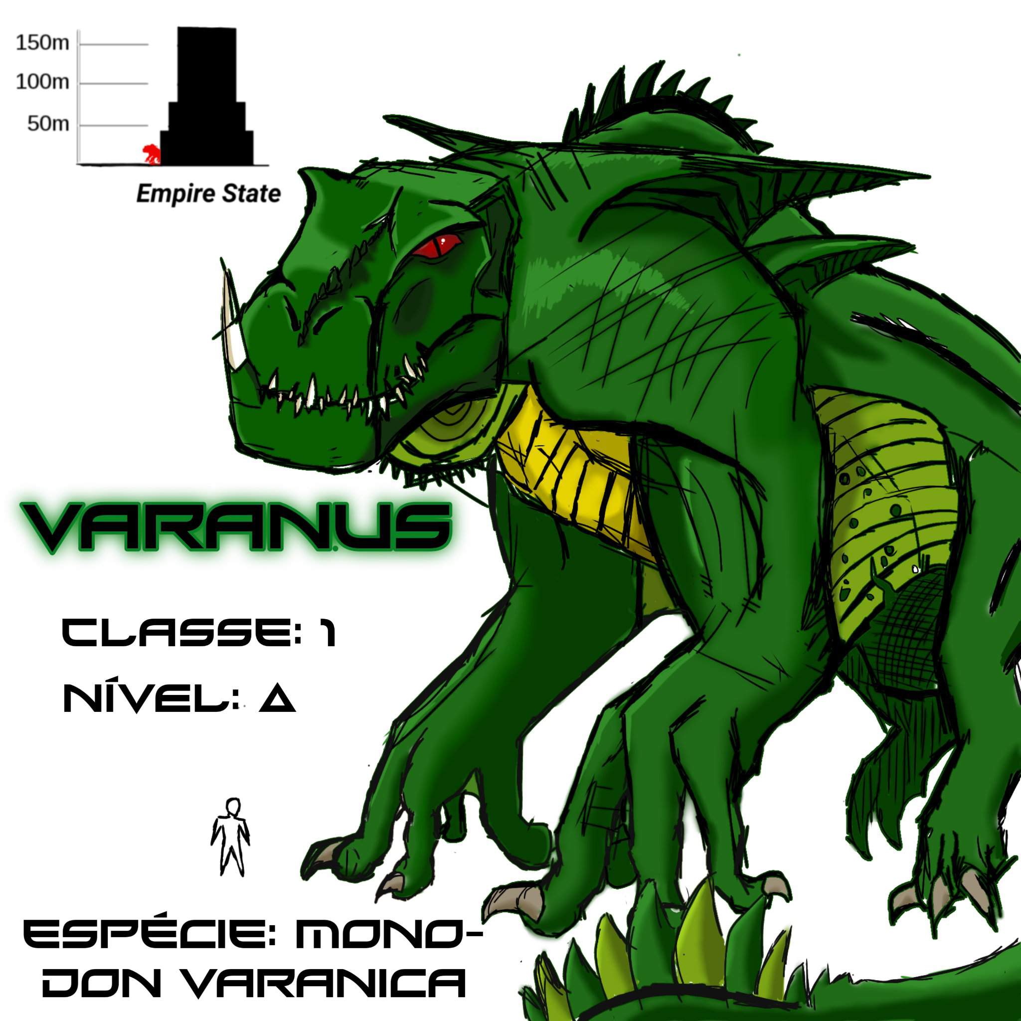 The Kaijus War - Kaiju Profile: Varanus | Godzilla Brasil Amino