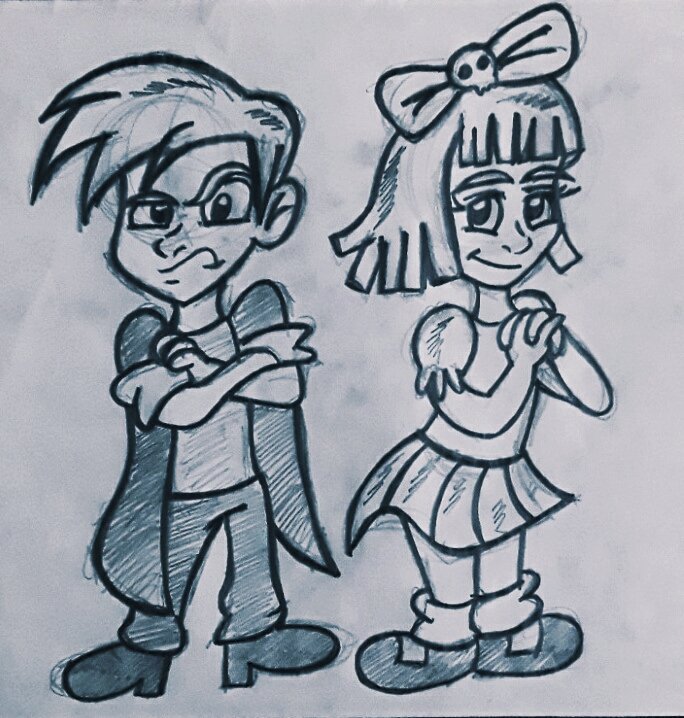 Montana Max and Elmyra Duff in My Art style Drawings!!! | Cartoon Amino
