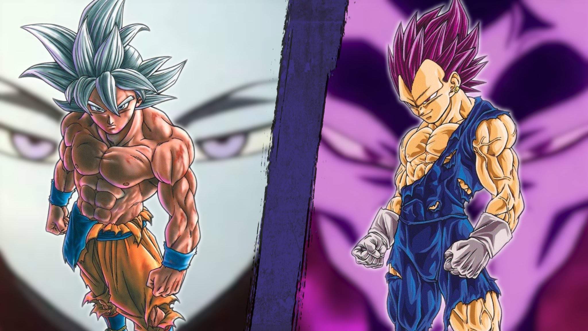 Goku Ultra Instinct Vegeta Ultra Ego Made By DbsHype Dragon Ball Super Official Amino