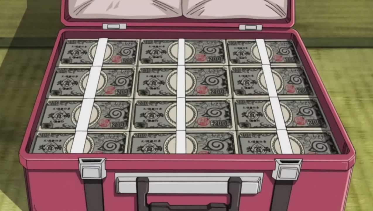 Деньги из Наруто