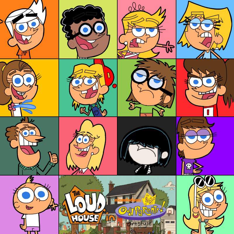 The Loud House In The Fairly OddParents! Style | Nickelodeon History ...