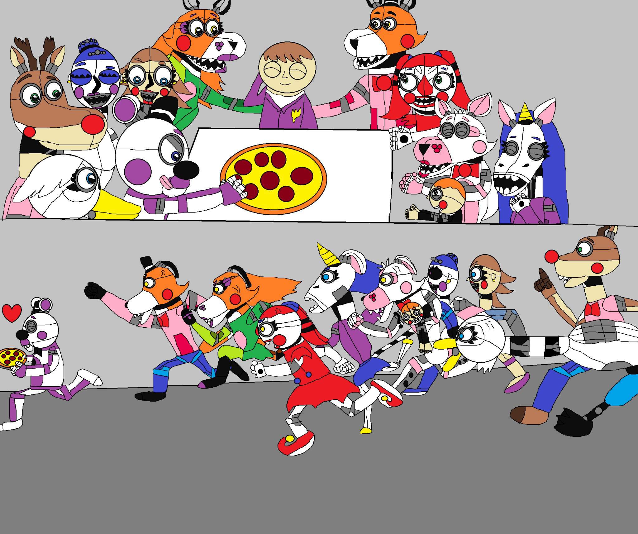 Funtime Fox The Pirate Pizza World Circus Fox Freddy Fazbear Golden Paws Official Amino Amino 8812