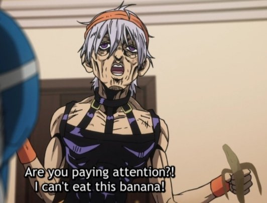 Can narancia eat the bana | JoJo Amino Amino