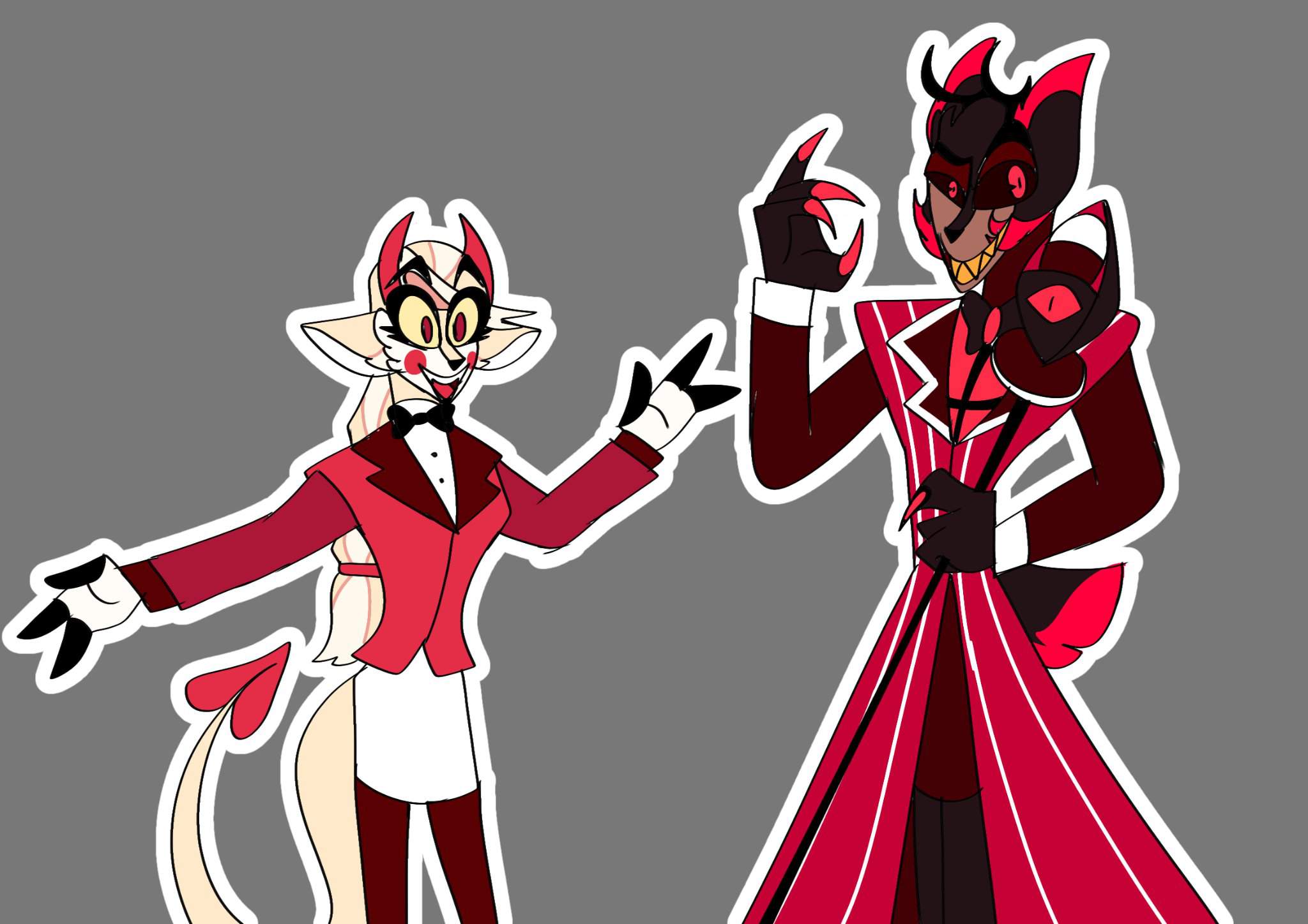 Alastor And Charlie Redesign Next Hazbin Hotel Official Amino