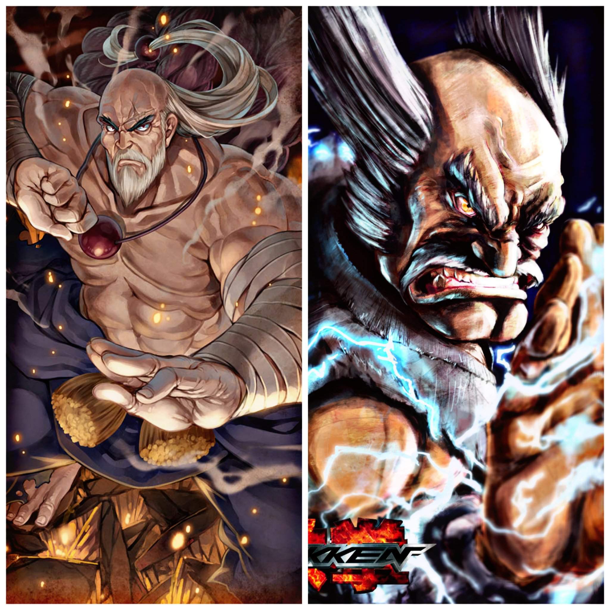 Gouken (Street Fighter) Vs Heihachi Mishima (Tekken) | Battle Arena ...