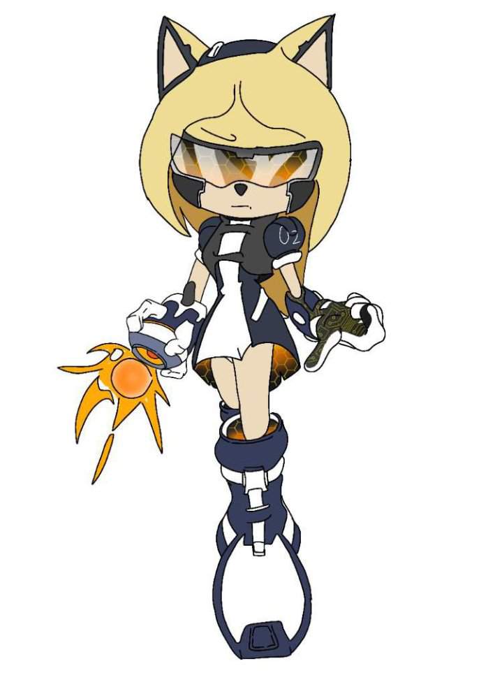 Maria Robotnik The Cyborg Hedgehog 