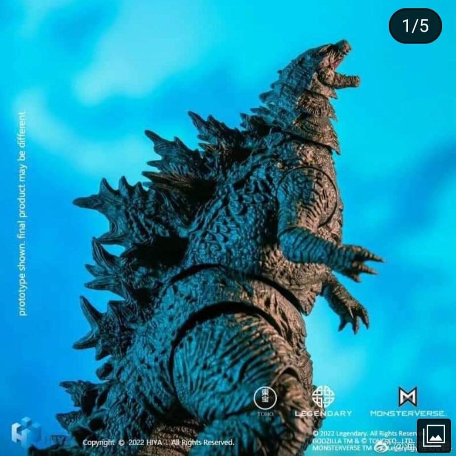 New Hiya Toy Extreme Super Series Godzilla vs Kong Articulated Godzilla figure! Godzilla Amino