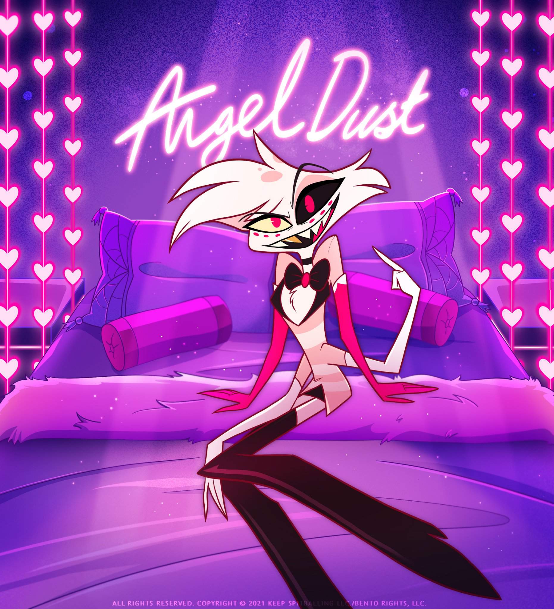 Angel Dust S Redesign Hazbin Hotel Official Amino