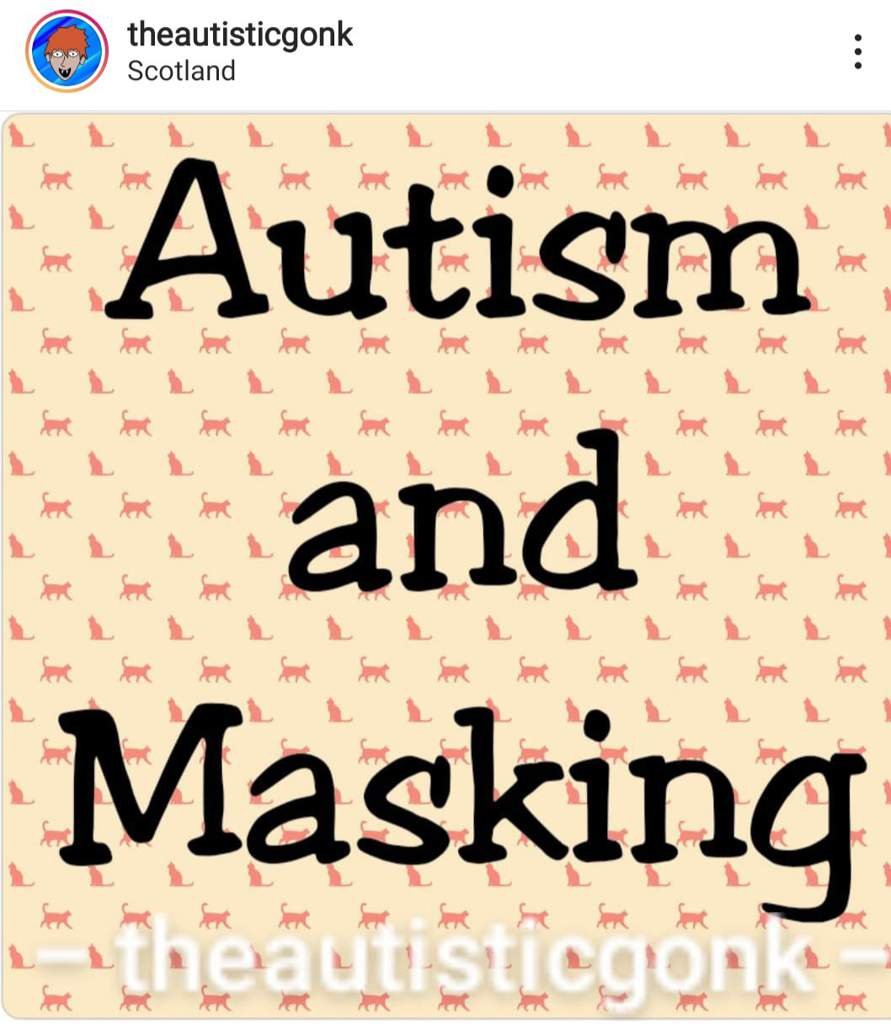Autism and masking | ADHD/ADD/AUTISM Group Amino