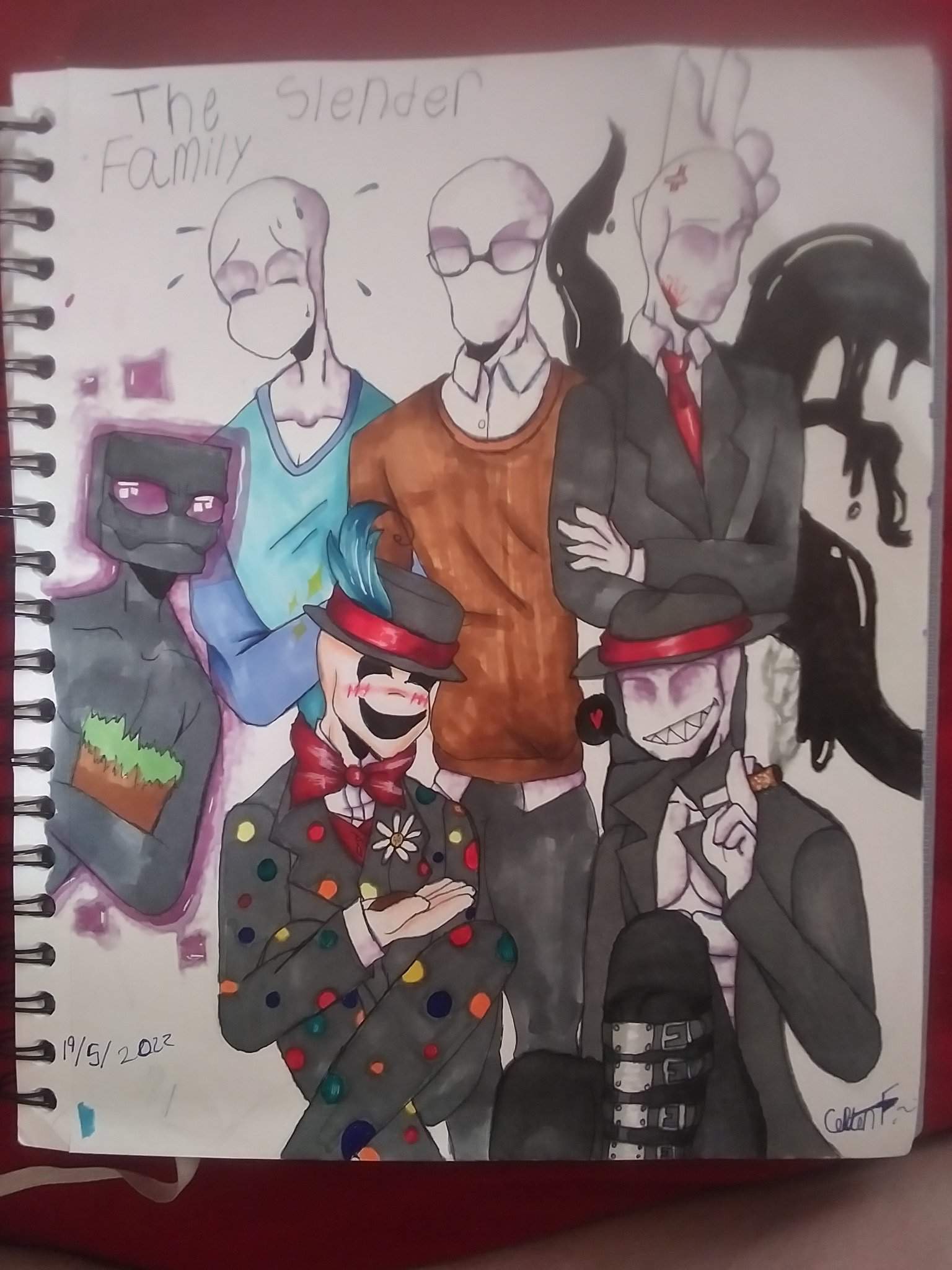 The Slender Family! 💢 👓🌹💧 | Wiki | MrCreepyPasta Amino