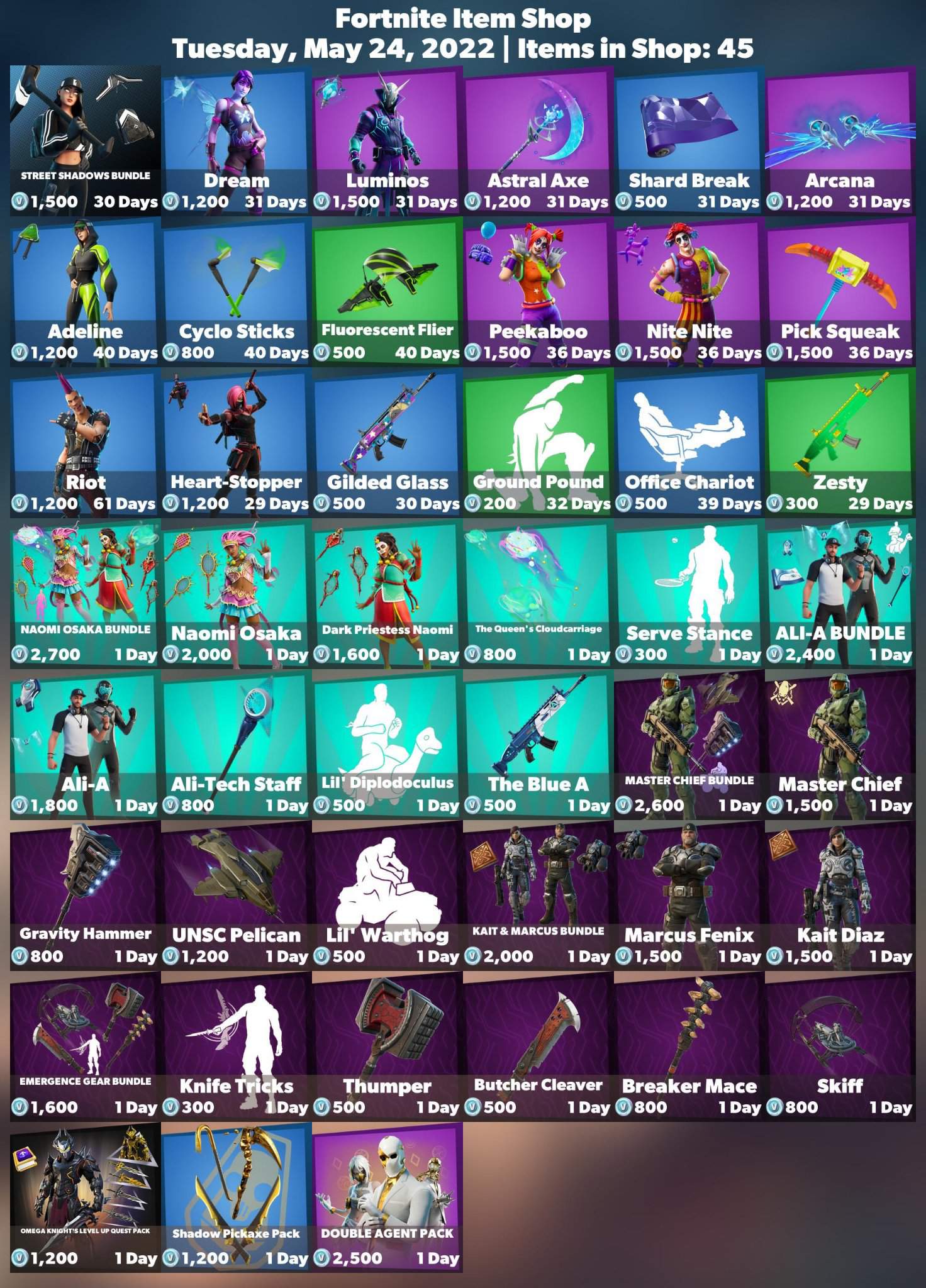 BOUTIQUE FORTNITE DU 24 MAI Fortnite FR Amino