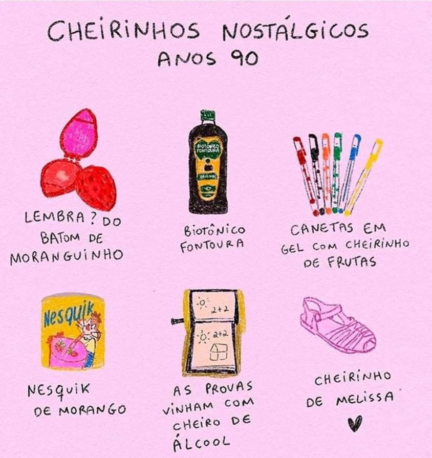 Ahh cheirinho de infância Anos 90 Amino