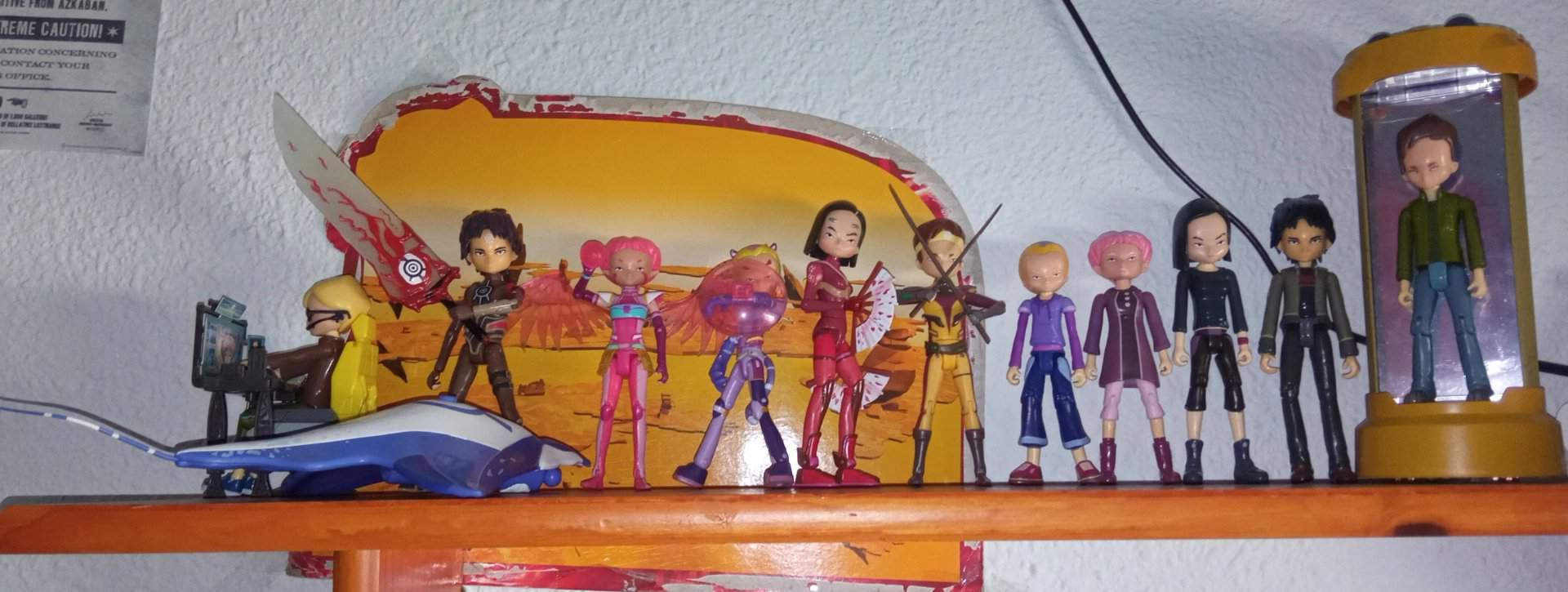 Colección completa de figuras Código Lyoko Amino Amino