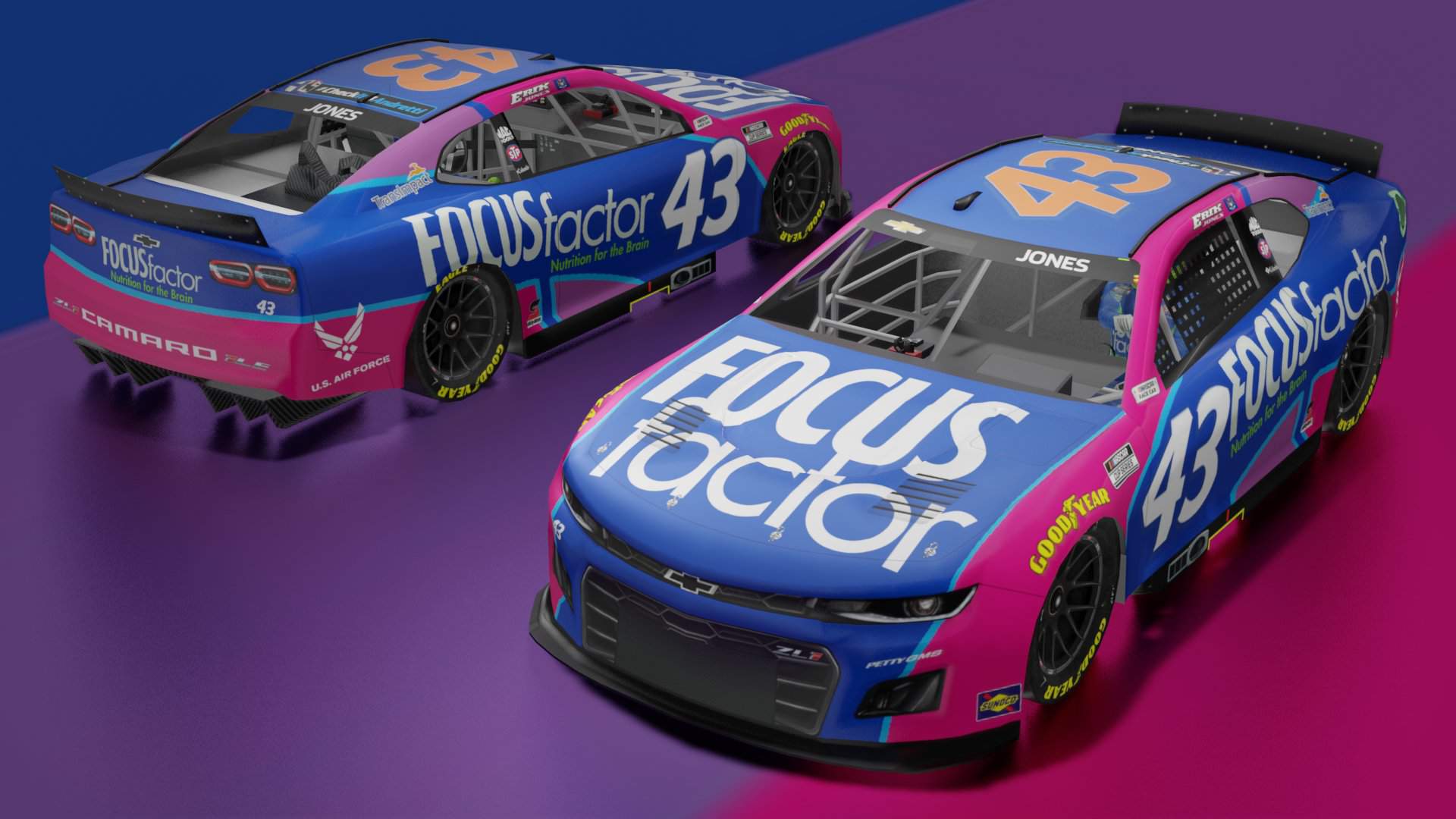 Erik Jones Bi Pride Concept Nascar Amino