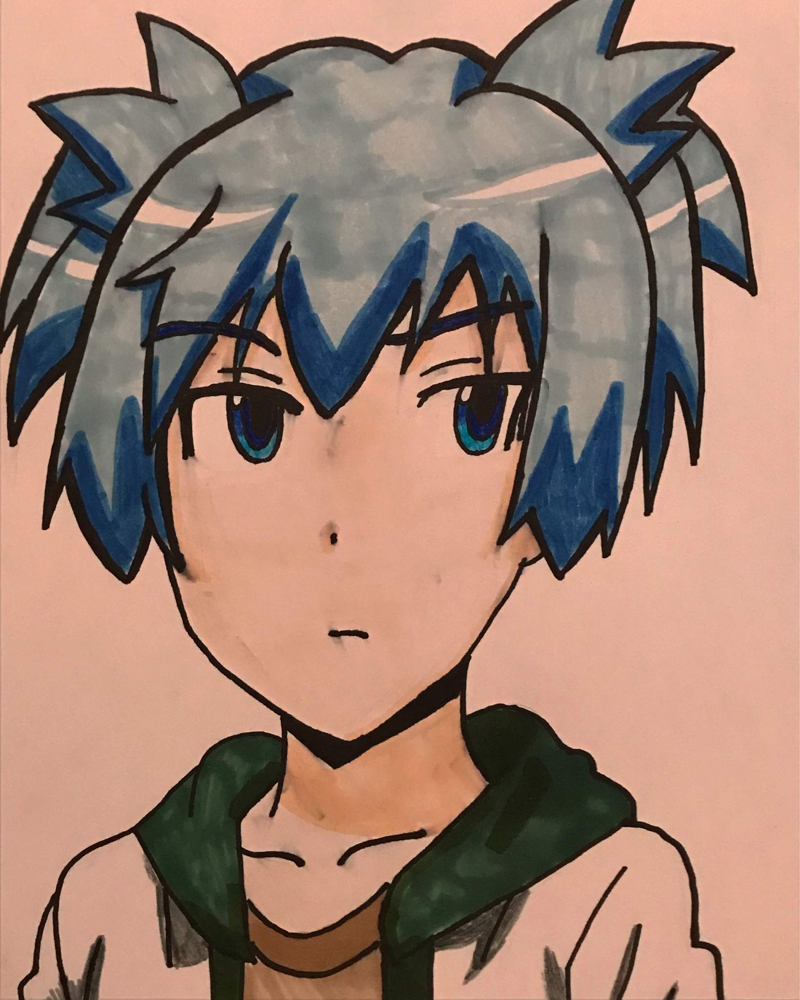 My Drawing Of Nagisa Shiota Assasination Classroom Amino Amino