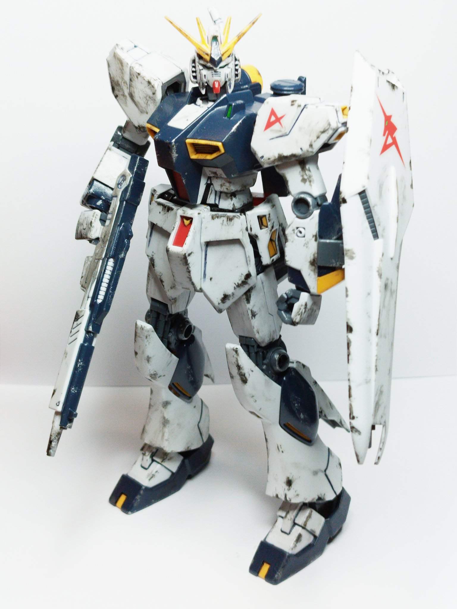 Weathered My Entry Grade Nu Gundam Gundam Amino