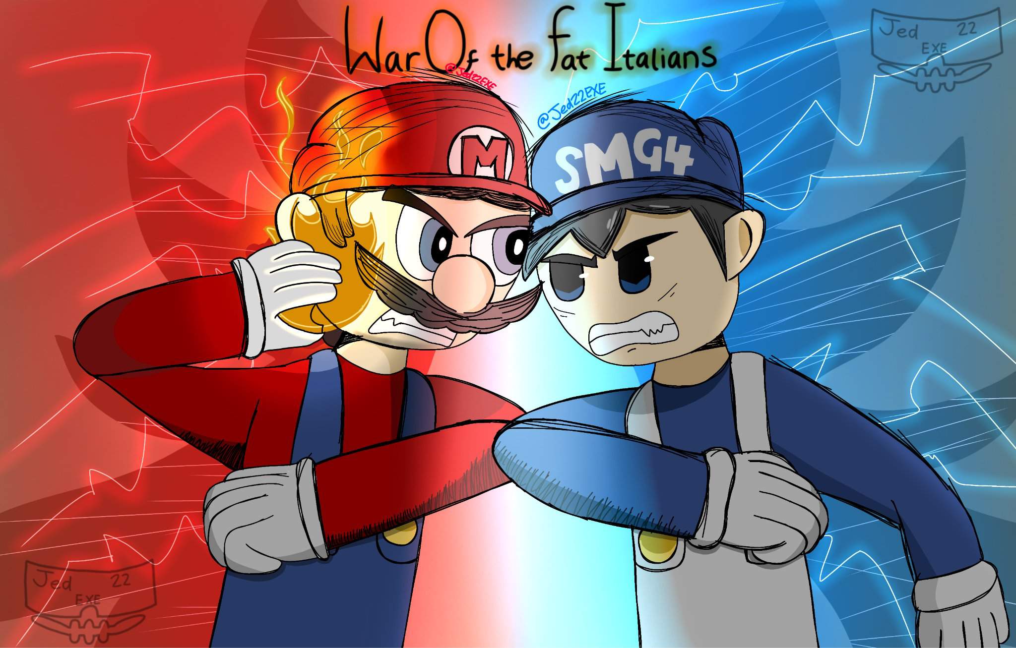 "War Of The Fat Italians" | SMG4 Amino