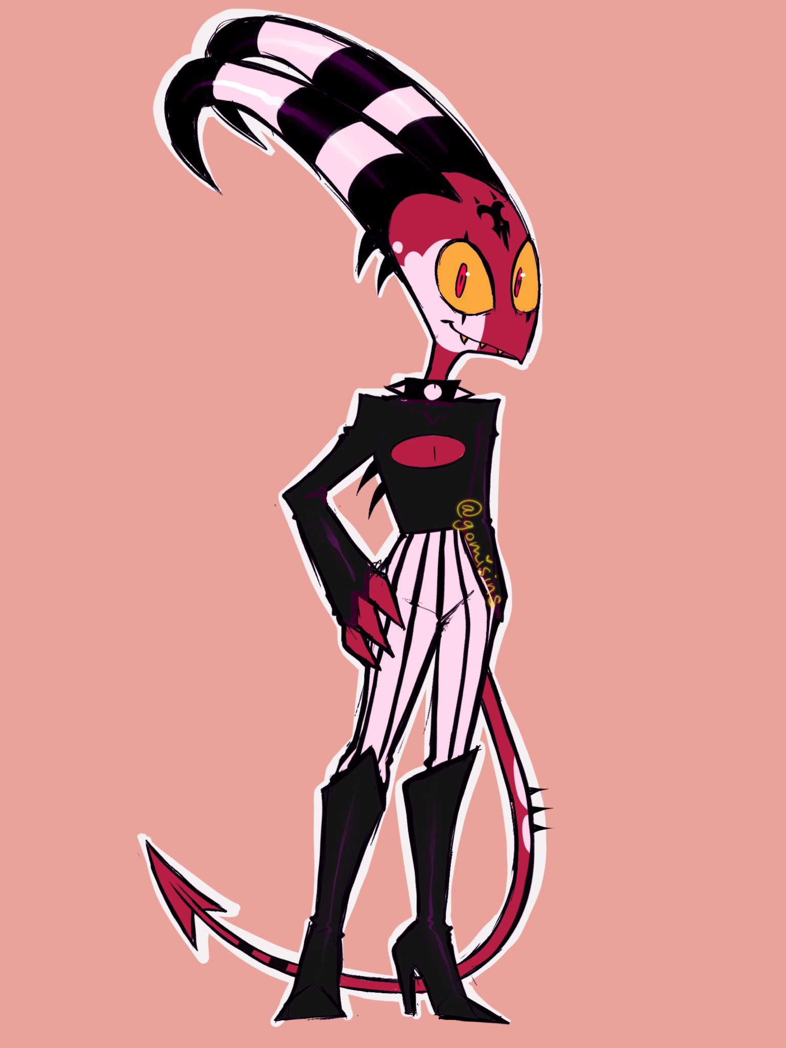 Blitzo In Selenes Clothes 