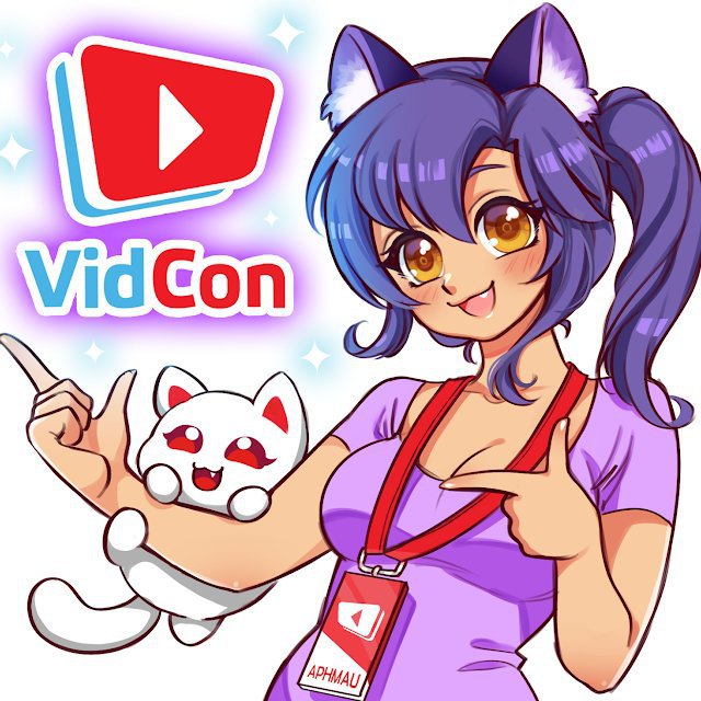 This year Aphmau is going to be a VidCon this month!!!! 💜 Aphmau Amino