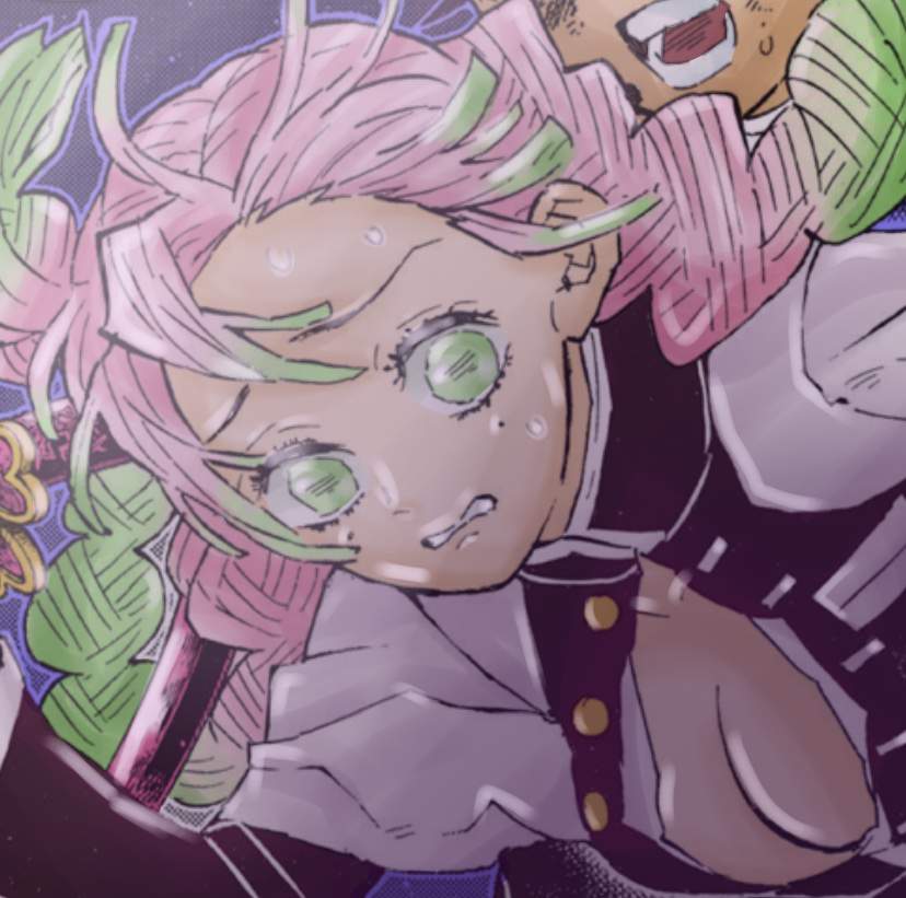 Mitsuri Manga Coloring Revamp Demon Slayer Kimetsu No Yaiba Amino