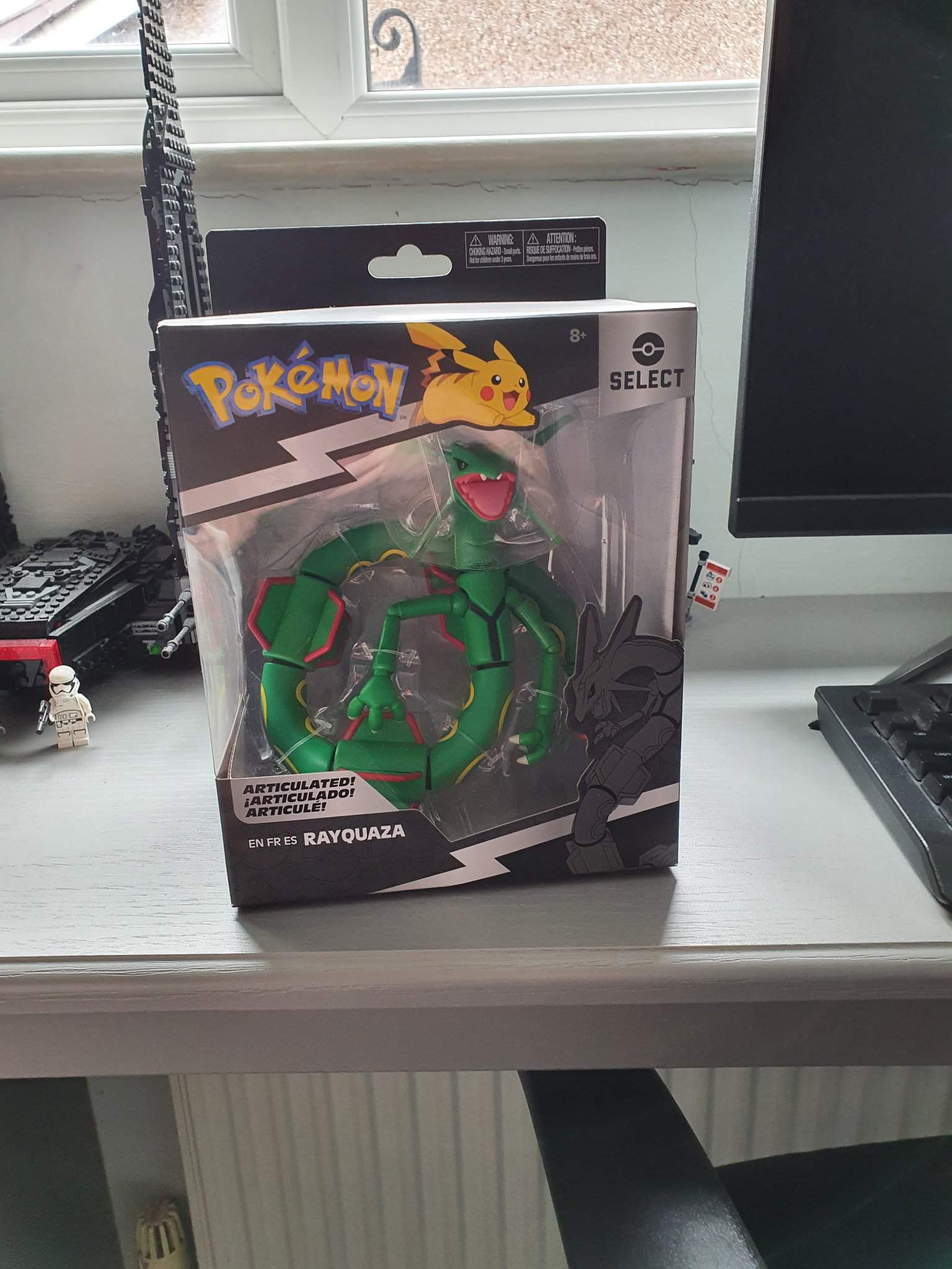 jazwares pokémon select rayquaza