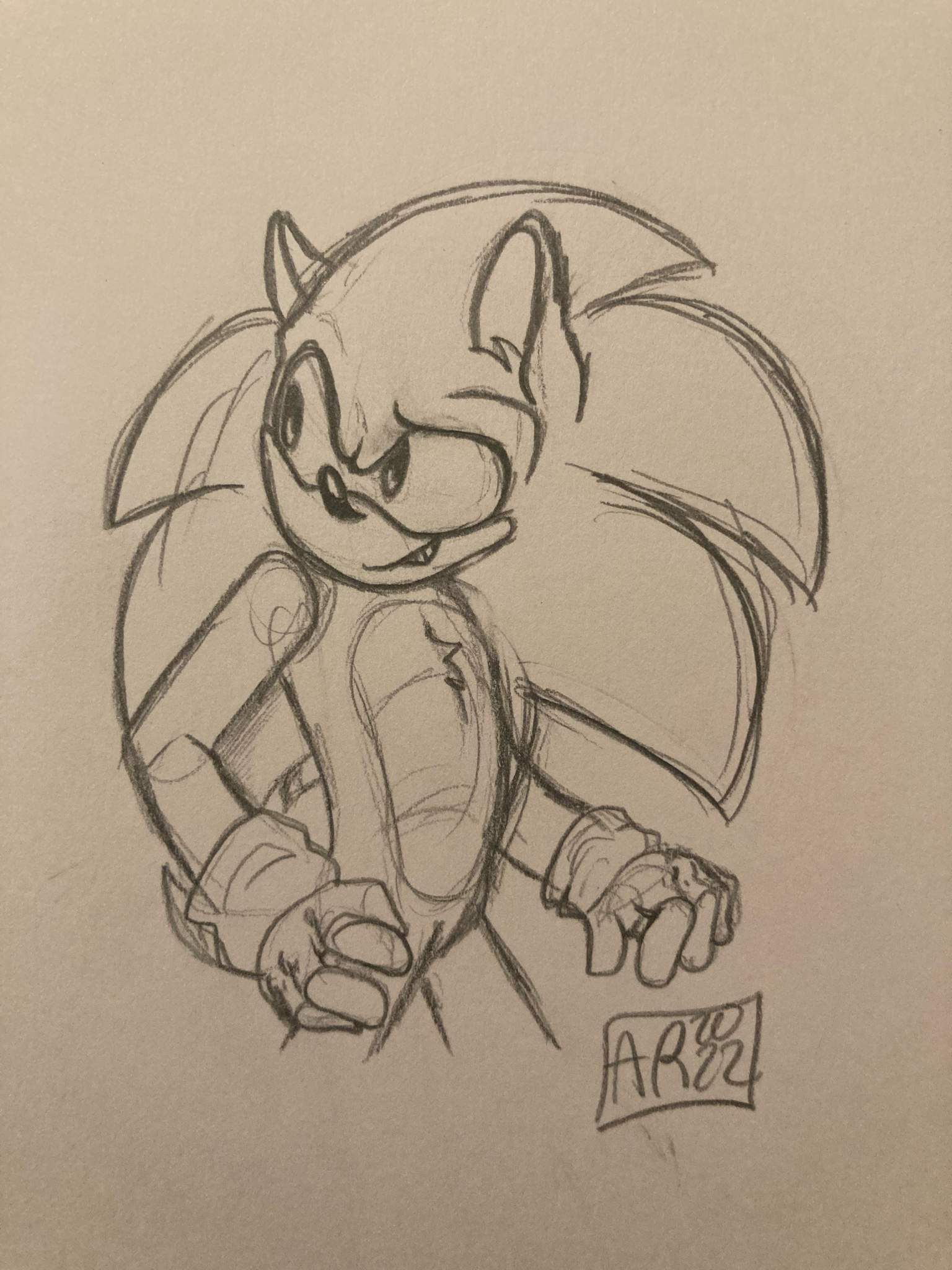 sketch sonic characters