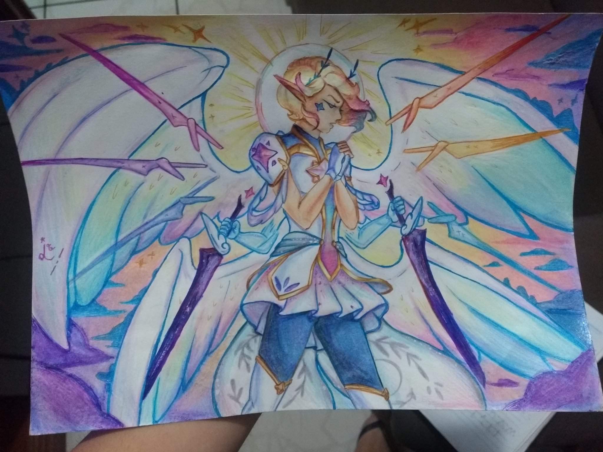 Fan Skin - Kayle Star Guardian | League Amino - Português Amino