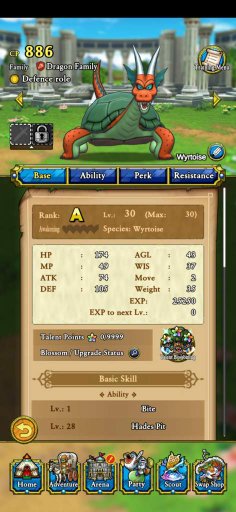 dragon quest tact martial potency dragon quest tact martial potency