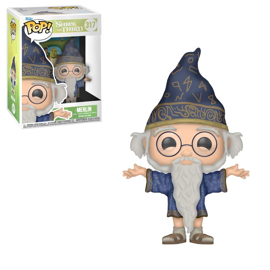 Funko Pop! Box & Pop Concept: Merlin (Shrek the Third) | Funko! Amino