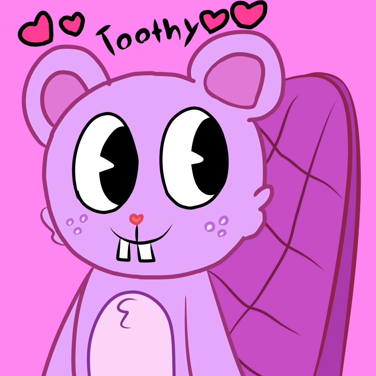 Toothy Fanart By Me Happy Tree Friends Amino