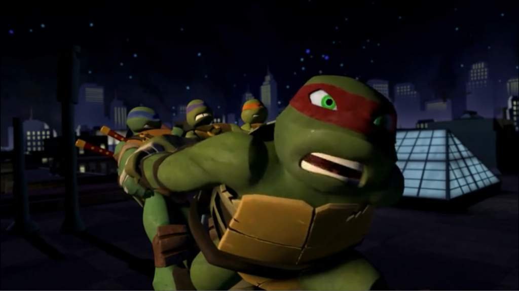 TMNT 2012 Episode 3 Turtle Temper Raphael loses his temper snapped by