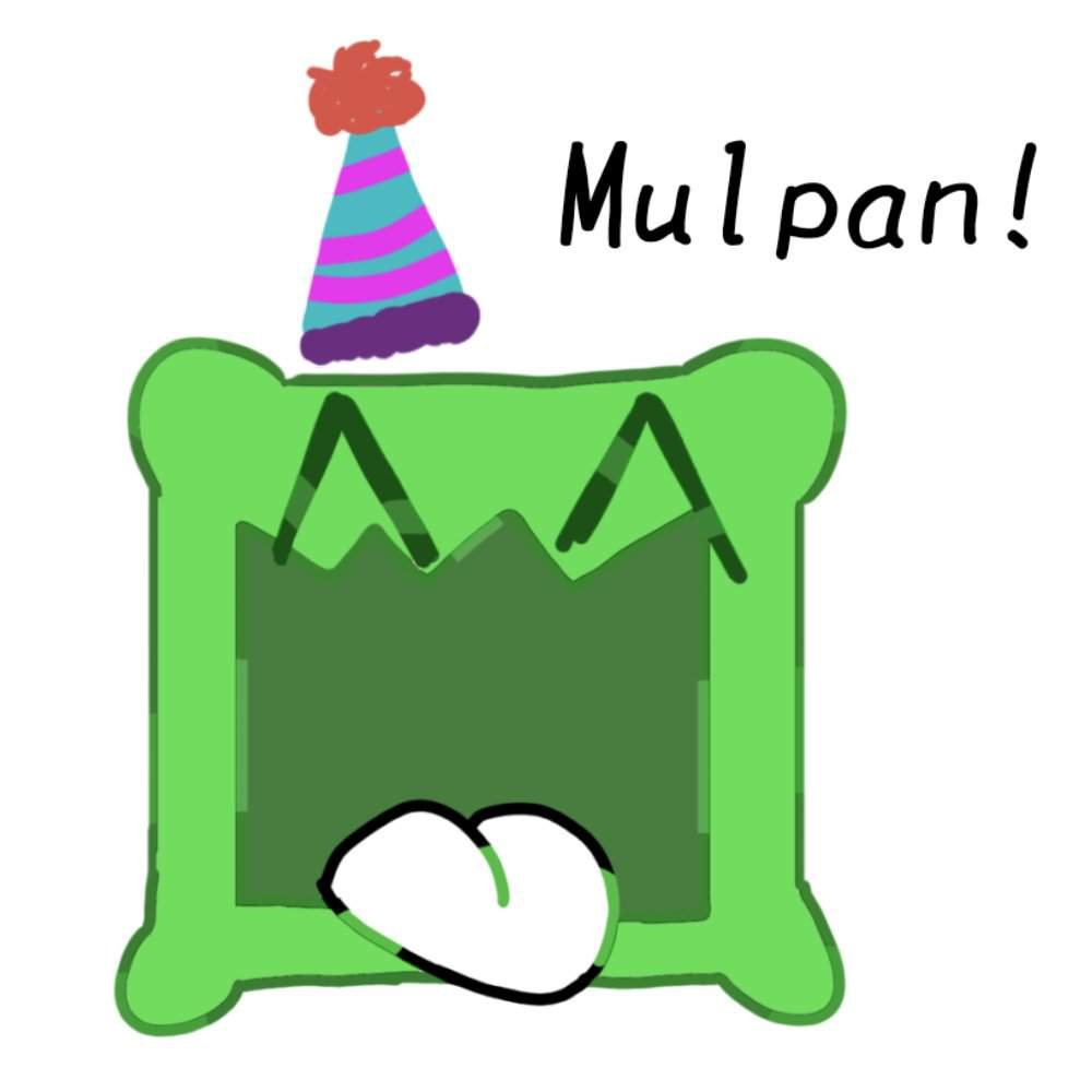 Mulpan Wearing A Party Hat! | Geometry Dash Amino