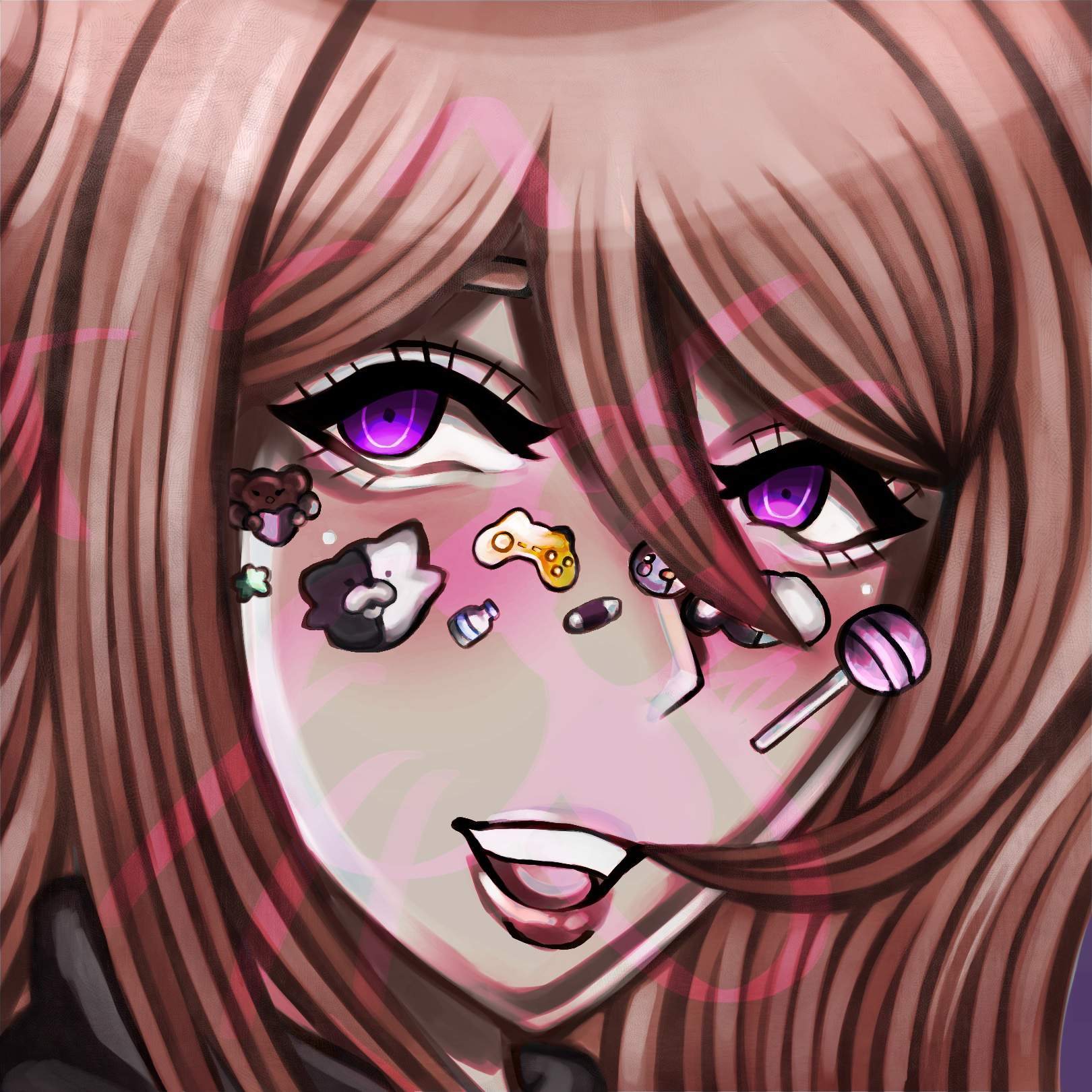 Commission Splash Art Danganronpa Amino