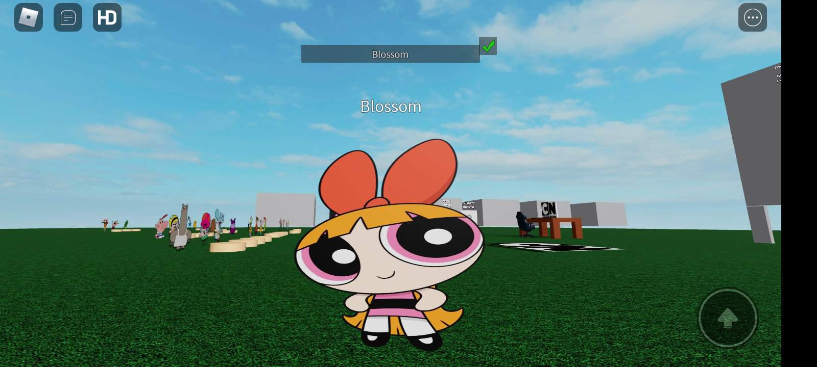 Blossom In Roblox Cartoon Network Roleplay Powerpuff Girls Amino 1451