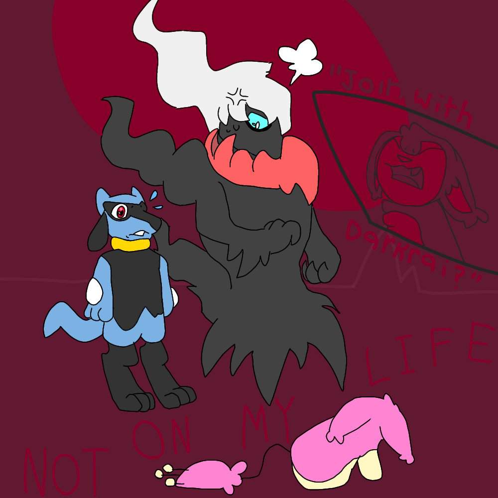 Malasada Saying No To Drug I Mean Darkrai Pokemon Mystery Dungeon Amino 9002