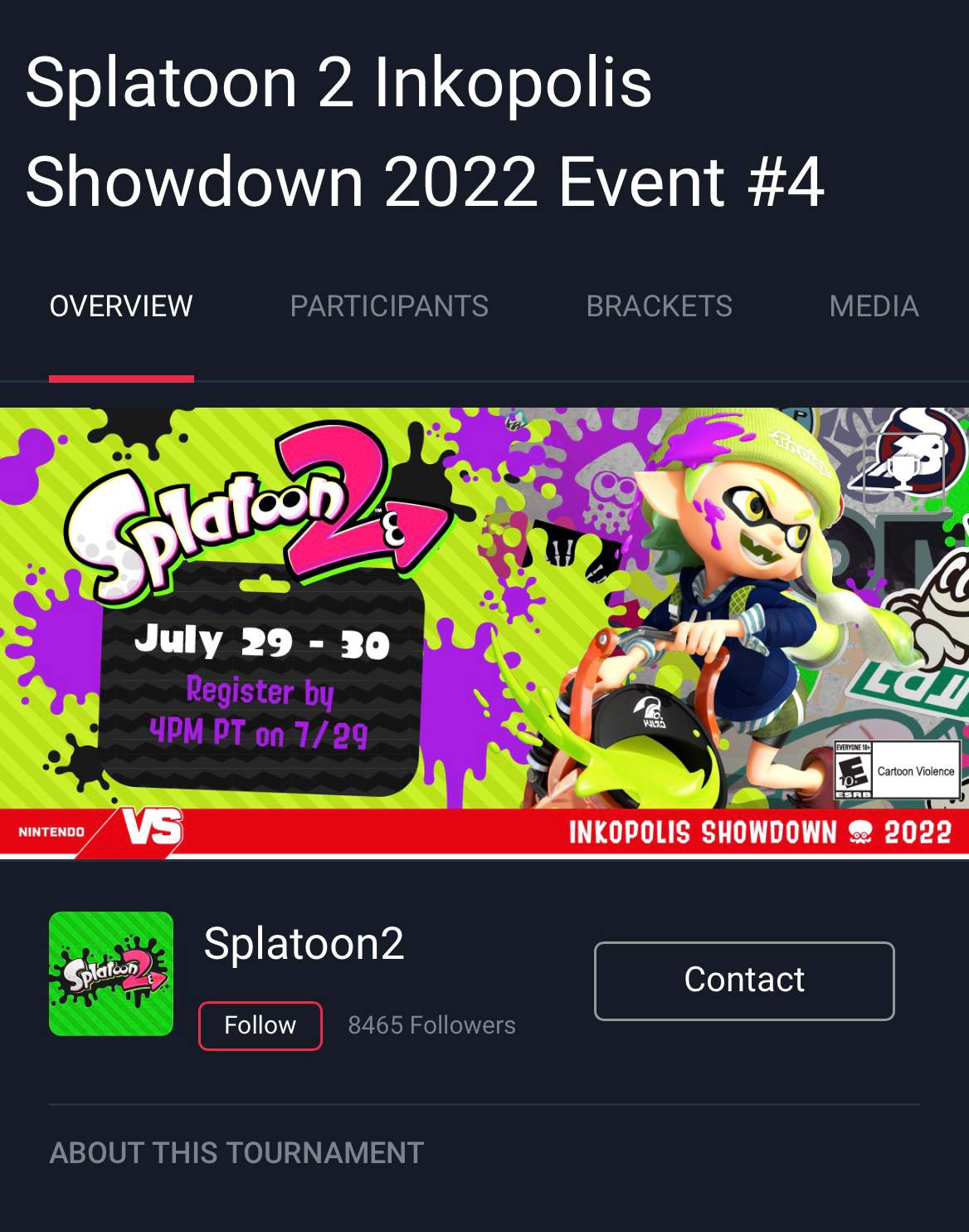 splatoon 2 tournament!! Splatoon Amino