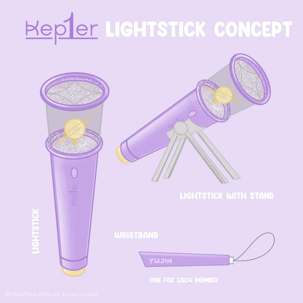 🔭💜 𝕂𝕖𝕡𝟙𝕖𝕣 𝕃𝕚𝕘𝕙𝕥𝕤𝕥𝕚𝕔𝕜 ℂ𝕠𝕟𝕔𝕖𝕡𝕥🪐 | K-Pop Amino