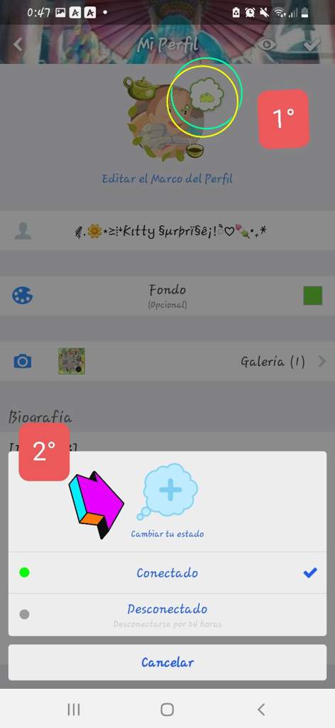 𖤐 Tutorial perfiles Dibujos y Animes Amino