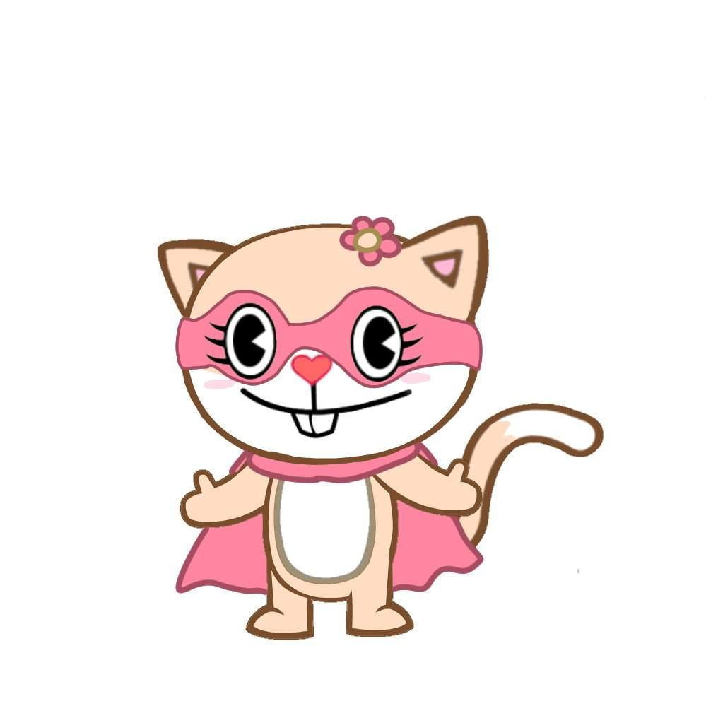 Super flower the cat Happy Tree Friends Amino